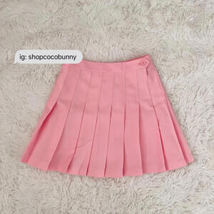 american apparel pink tennis skirt